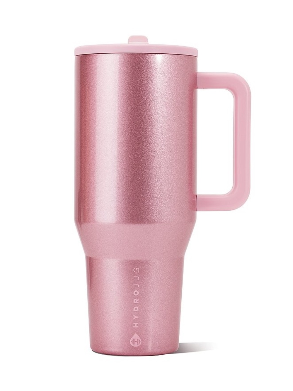 PINK Victoria Secret x HydroJug Glitter 32oz Traveler Water Bottle NWT